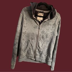 Rare! BUFFALO BY DAVID BITTON Sweatshirt Sz M Men’s / Factory Distressed